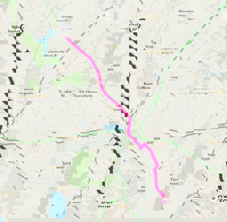 National Cycle Route 5 Map Oxford To Blenheim Palace - Sustrans.org.uk National Cycle Route 5 Map Oxford To Blenheim Palace - Sustrans.org.uk