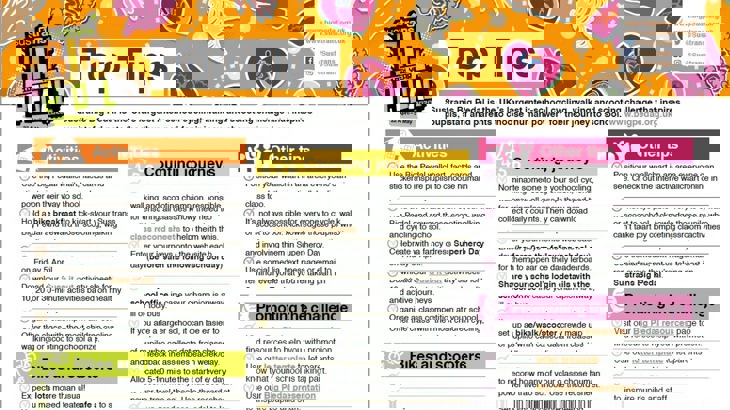 Big pedal top tips poster