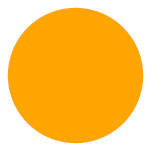 Orange circle Level 2 icon